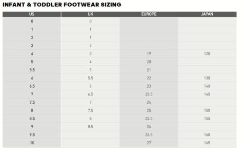 SIZE GUIDES - Topper Sports Malaysia