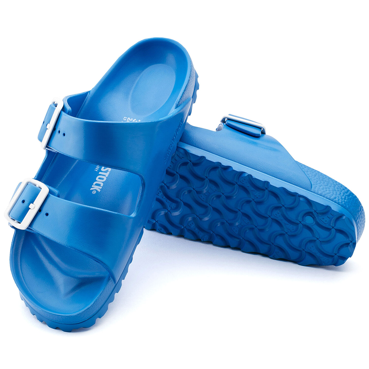 light blue waterproof birkenstocks